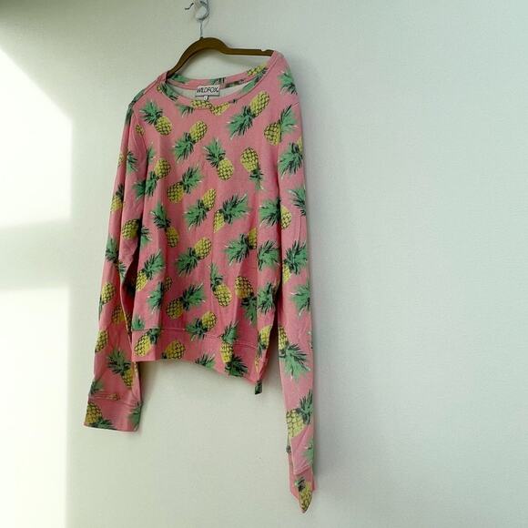 WILDFOX Pineapple Print Swim Cover Up - Picture 5 of 7